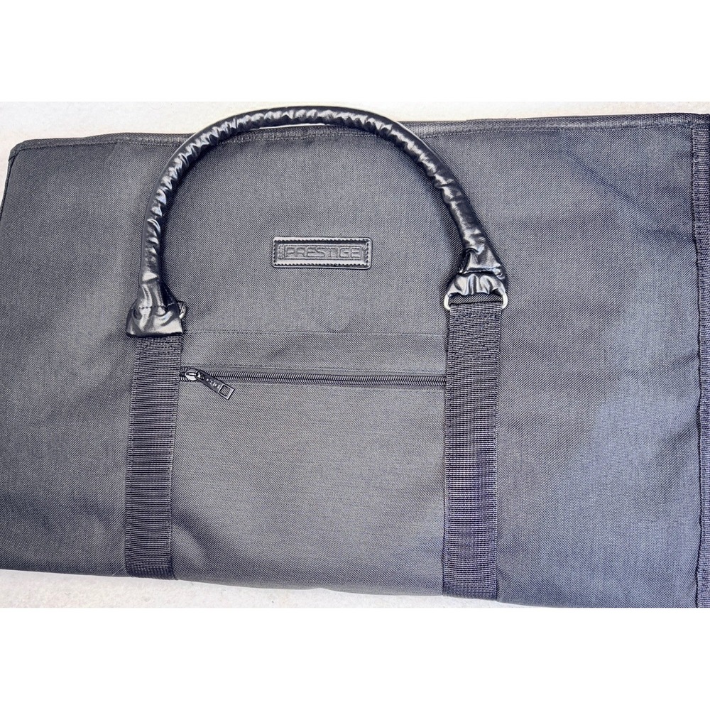 Prestige Black Tri Fold Garment Bag NWOT Suit‎ Travel Bag w/ Shoulder Strap